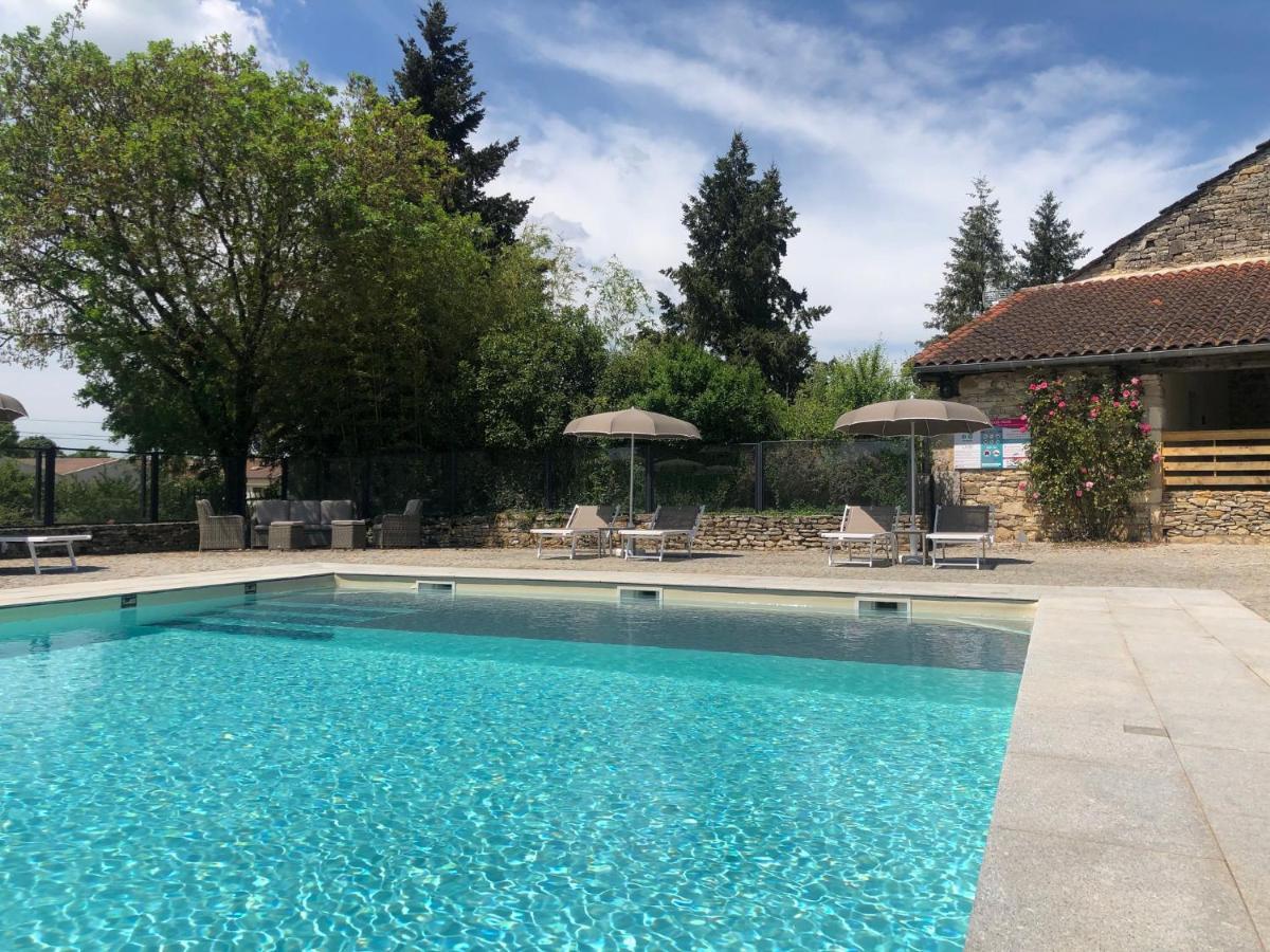 Bed and Breakfast Domaine De Monplaisir Caylus Esterno foto